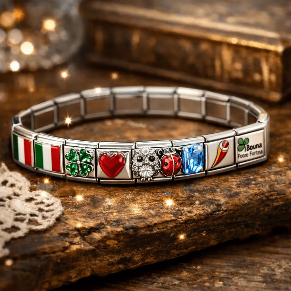 Bracelet italien femme : les charms les plus populaires Le charm italien