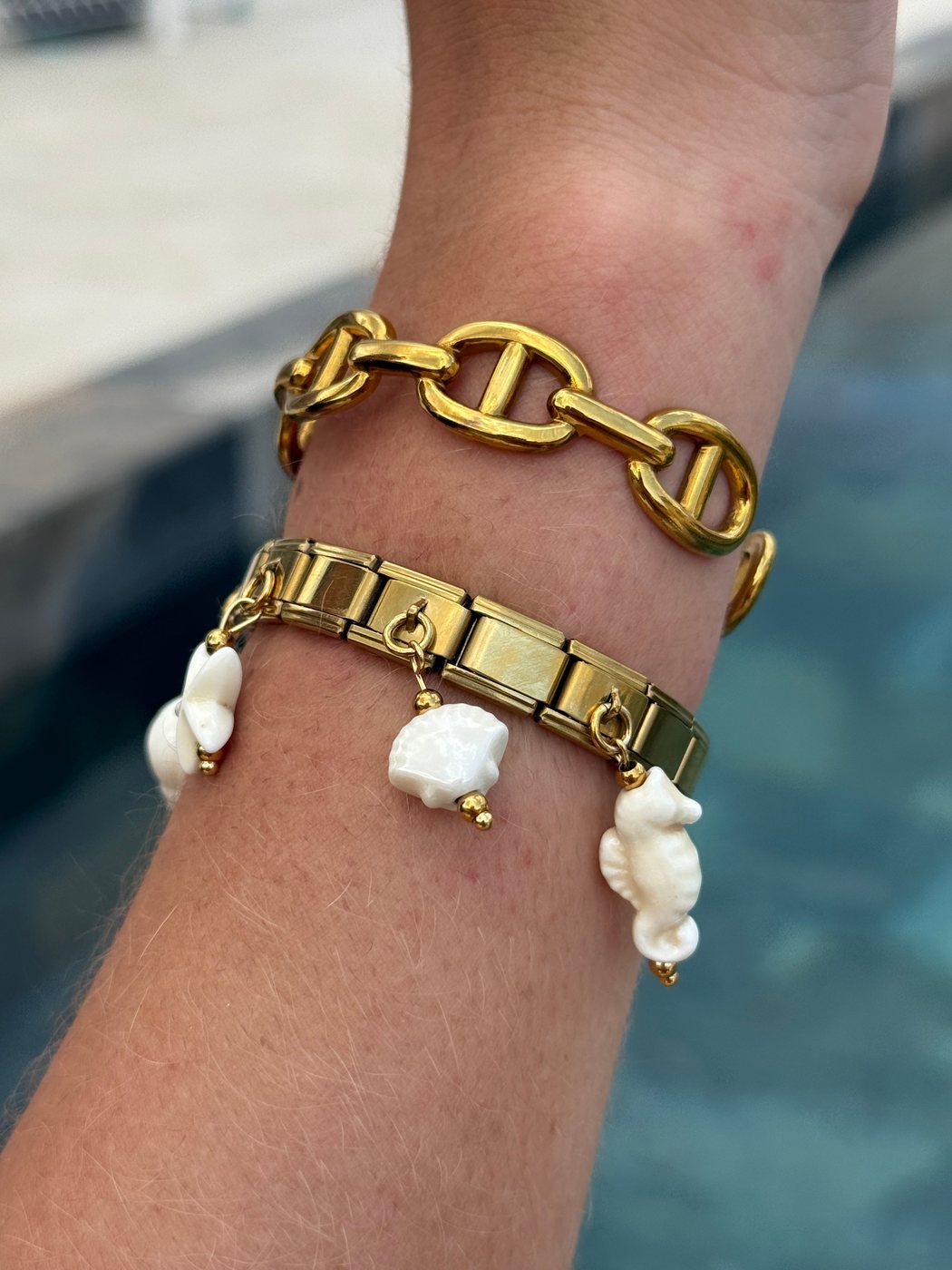 Bracelet Perla Blanca