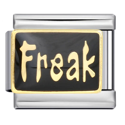 Charm Freak Noir et Doré
