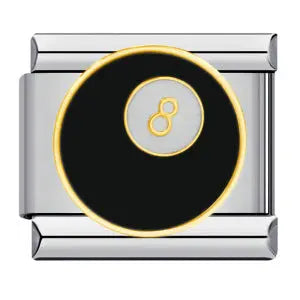 Boule 8 de billard Le charm italien