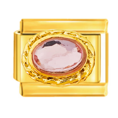 Pierre précieuse rose - Le charm italien