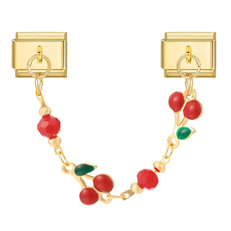 Chaine cerises Le charm italien