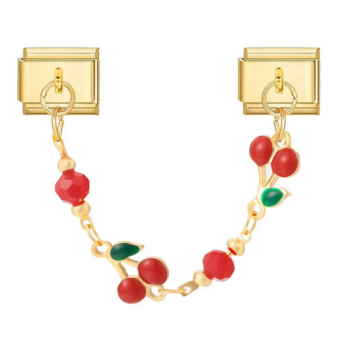 Chaine cerises Le charm italien
