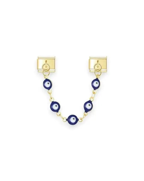 Chaine oeil bleu Le charm italien