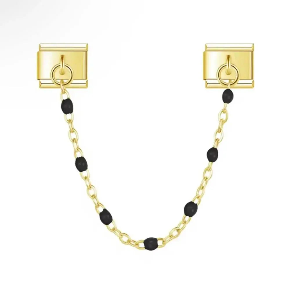 Chaine pierres noires Le charm italien