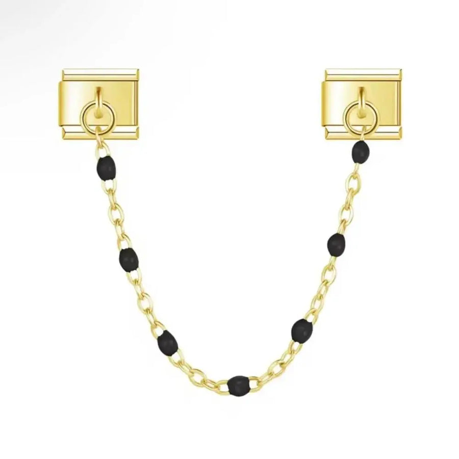 Chaine pierres noires Le charm italien