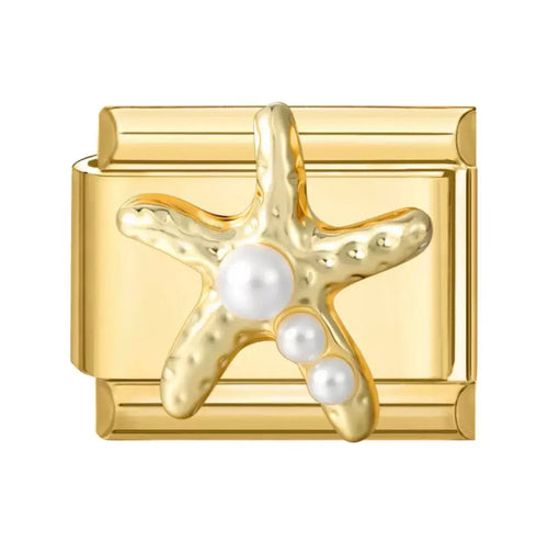 Charm Italien Étoile de Mer Nacrée