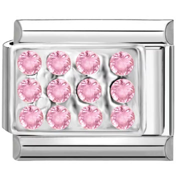 Strass rose - Le charm italien