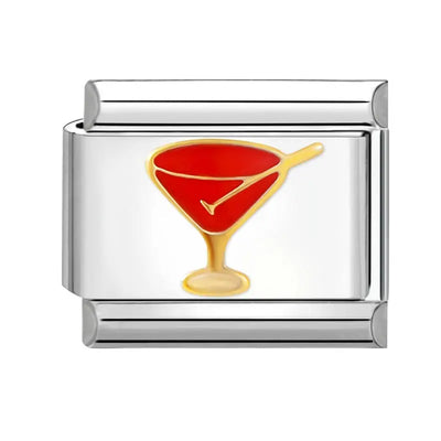 Charm Verre à Cocktail Rouge