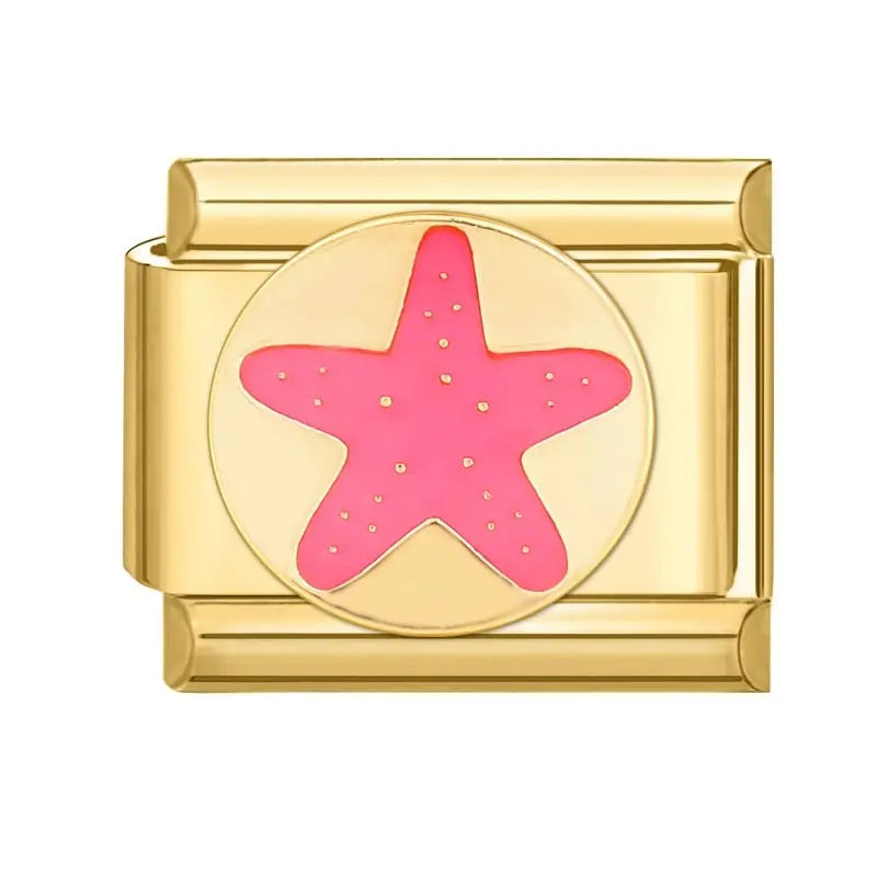 Etoile de mer rose Le charm italien