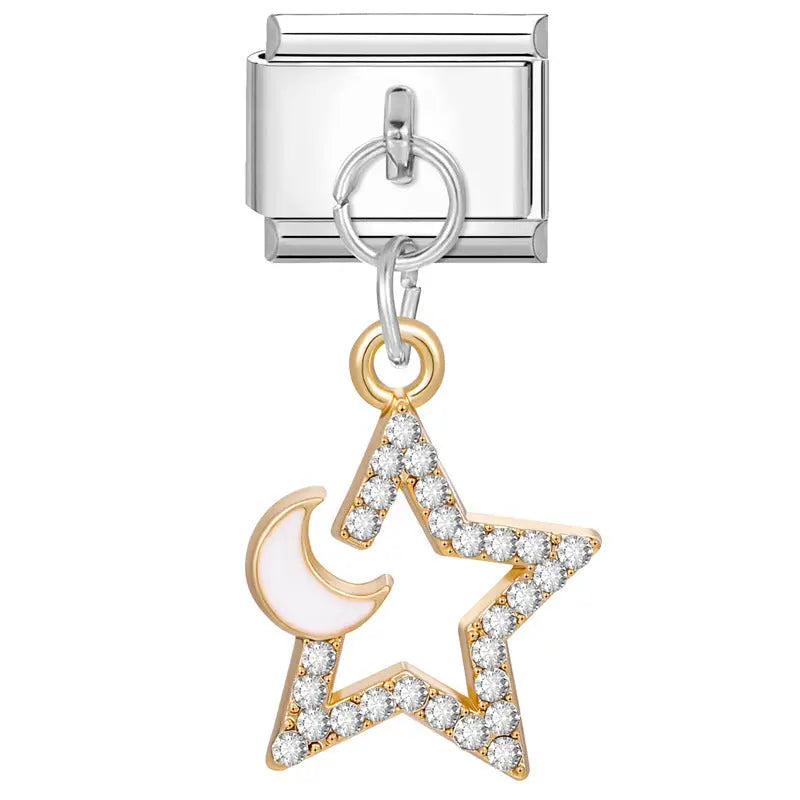 Lune sur l'étoile Le charm italien