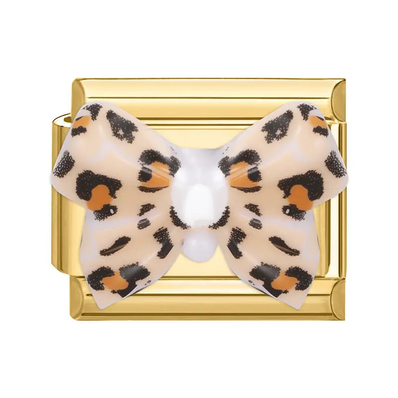 Noeud papillon léopard Le charm italien