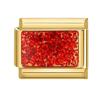 Charm Paillettes Rouges