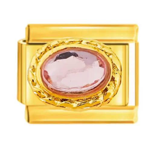 Pierre précieuse rose Le charm italien