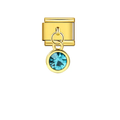 Charm Pendentif Pierre Turquoise