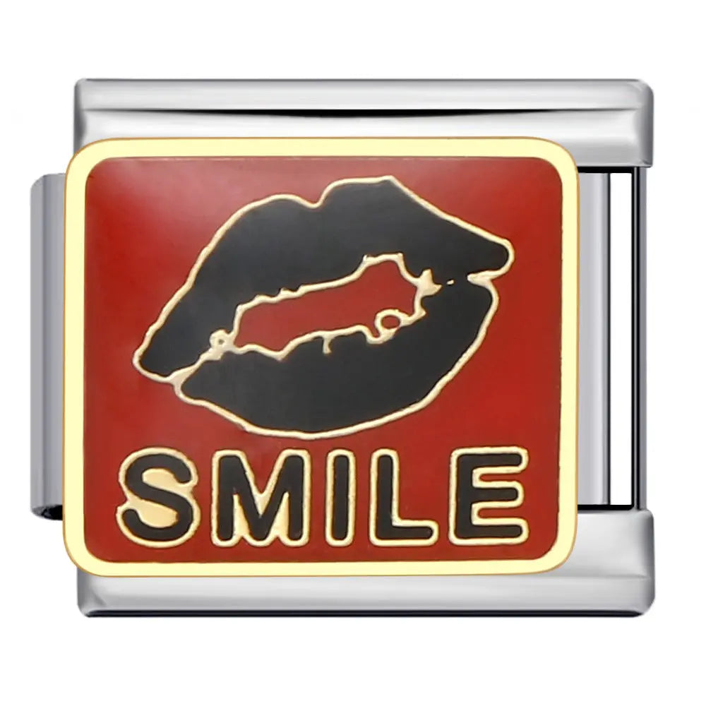 Smile noir Le charm italien