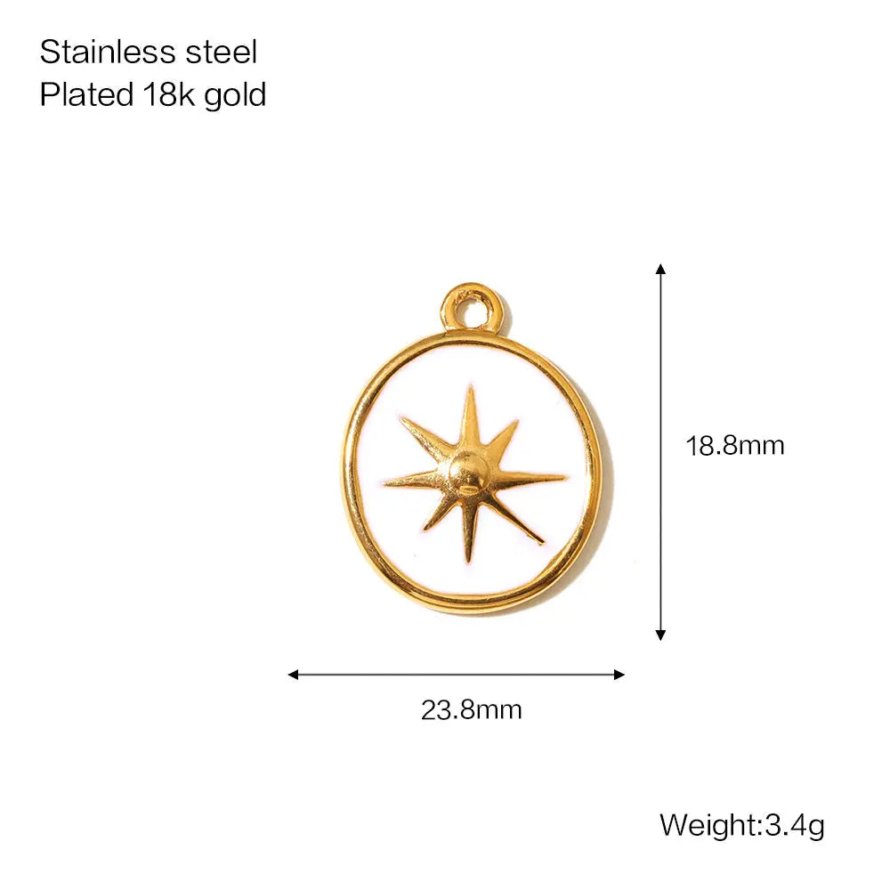 Soleil doré et blanc Le charm italien
