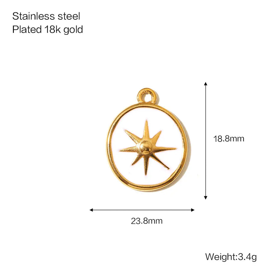Soleil doré et blanc Le charm italien