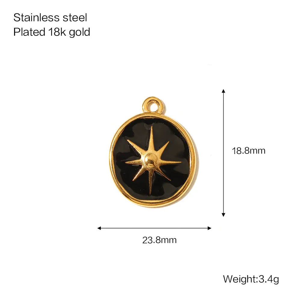 Soleil doré et noir Le charm italien