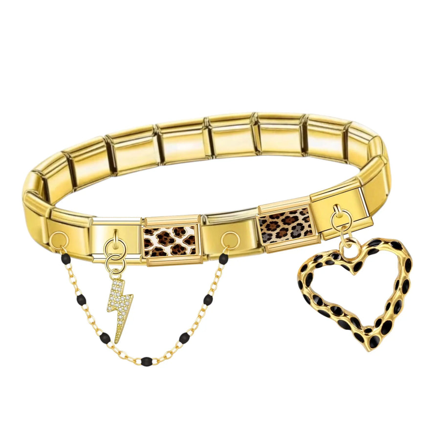 bracelet SAVANE JUNGLE Le Charm Italien