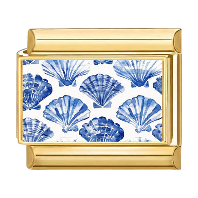 Charm Coquillages Bleus