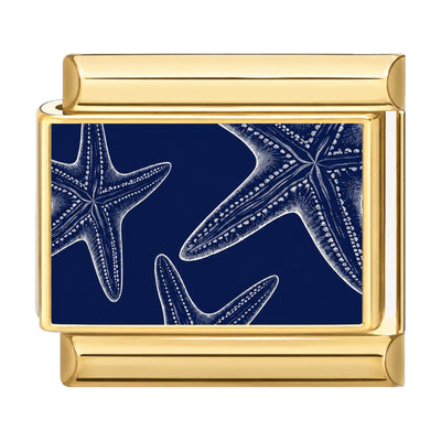 Charm Étoile de Mer Bleu Marine