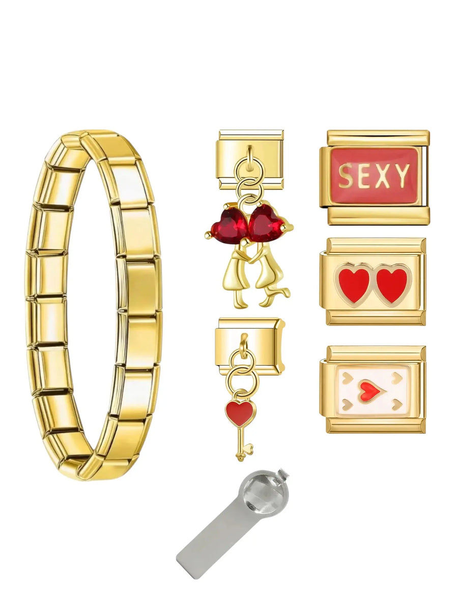 charm italien BRACELET AME SOEUR Le Charm Italien