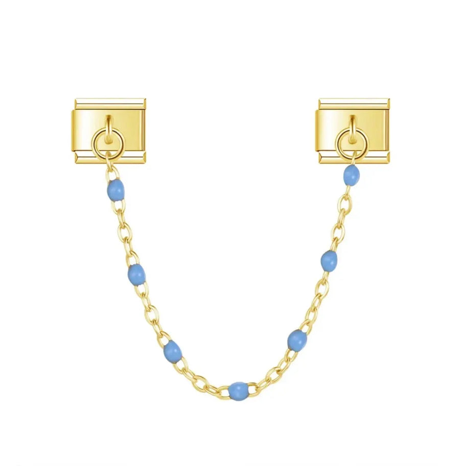 charm italien CHAINE BLEU Le Charm Italien