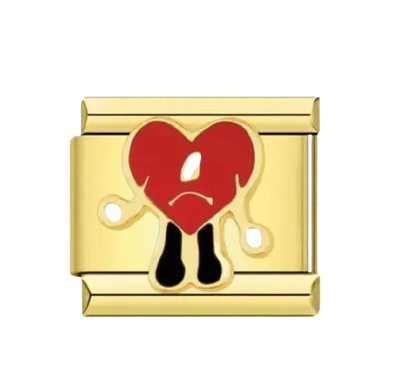 Charm Coeur Triste Bad Bunny