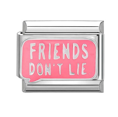 Charm Friends Don't Lie Rose