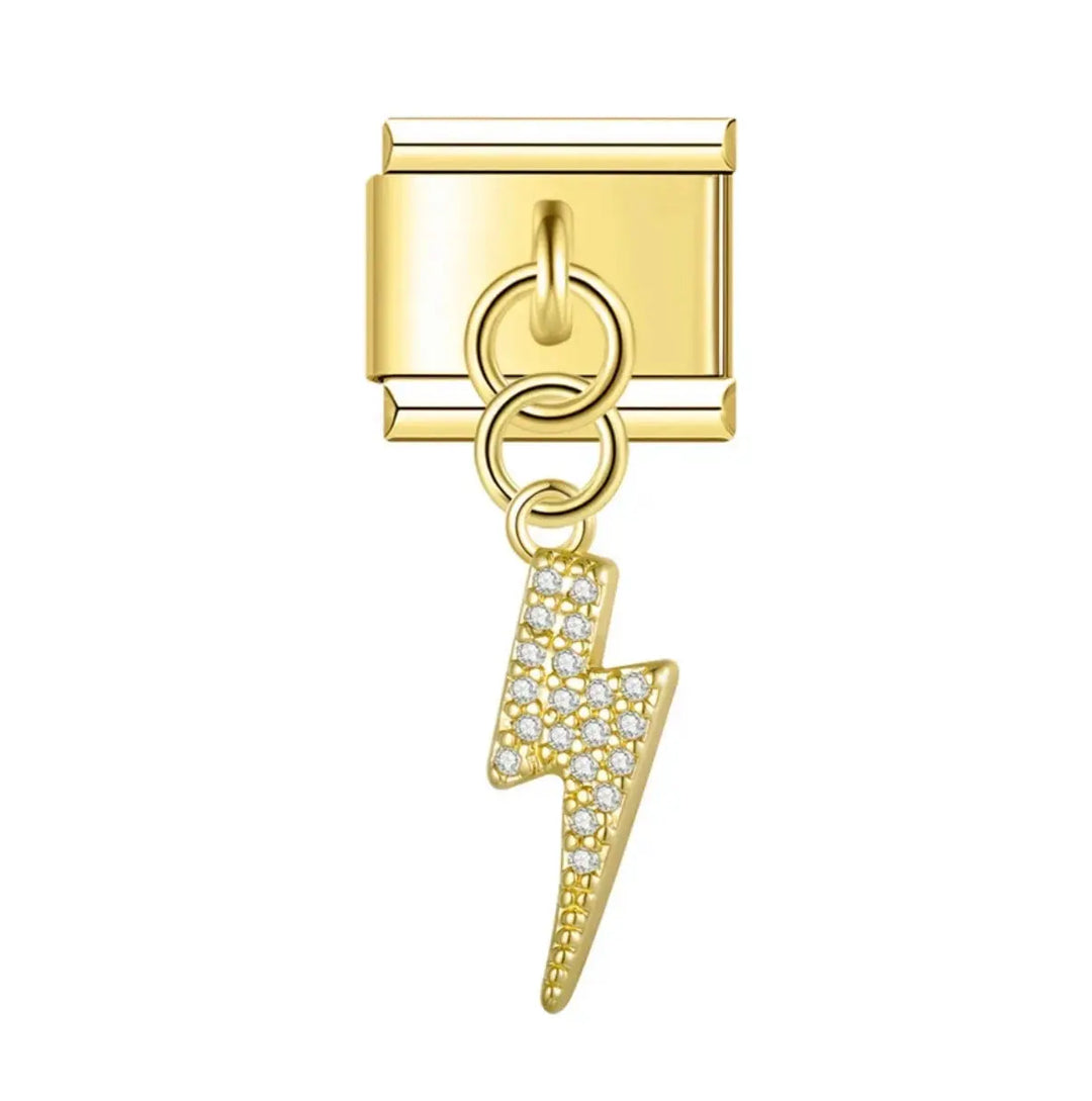 charm italien PENDENTIF ECLAIR Le Charm Italien