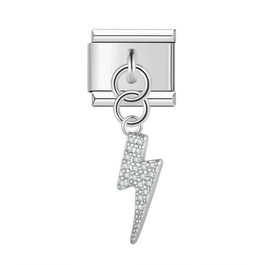 charm italien PENDENTIF ECLAIR Le Charm Italien