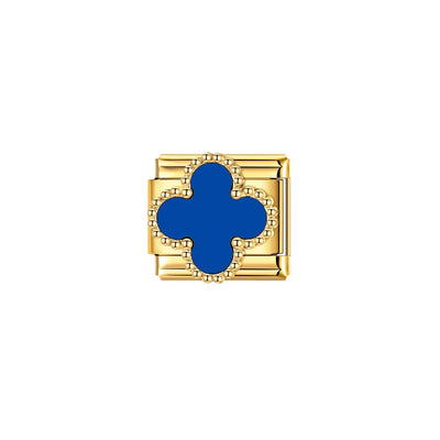 Charm Trèfle Bleu Précieux