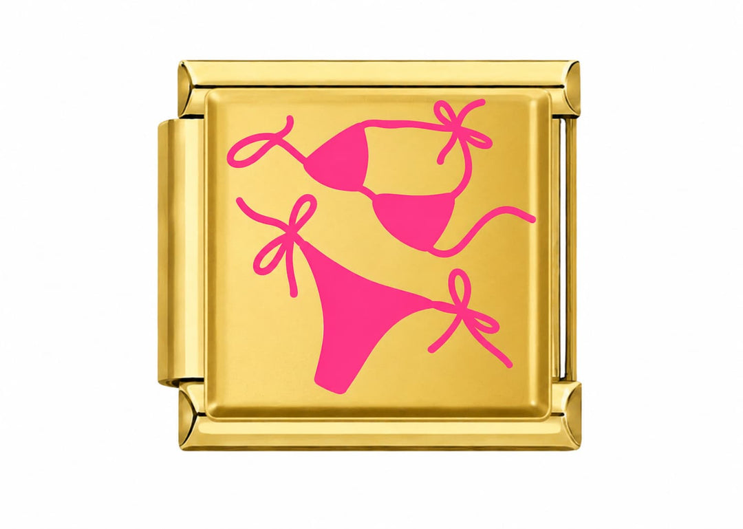 charm BIKINI ROSE